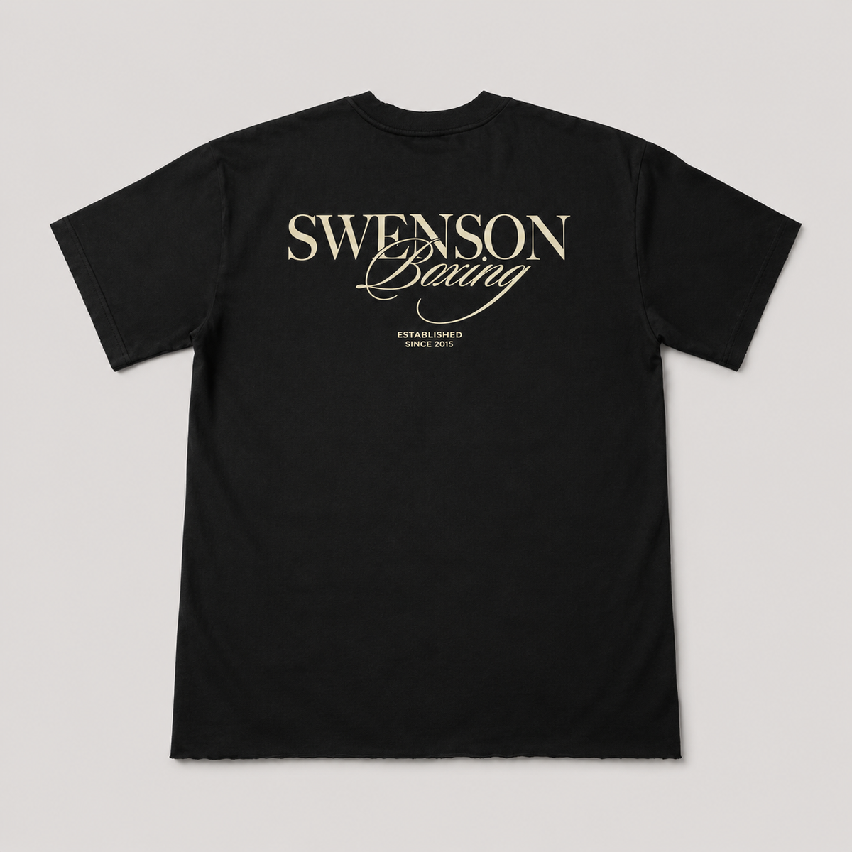Swenson Boxing Men’s Signature T-Shirt - Black