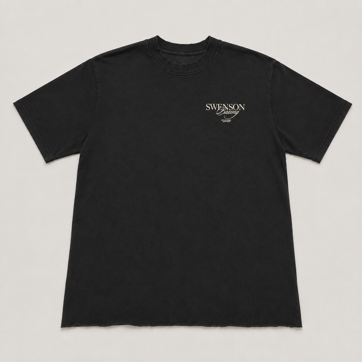 Swenson Boxing Men’s Signature T-Shirt - Black