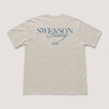 Swenson Boxing Men’s Signature T-Shirt - Bone & Blue